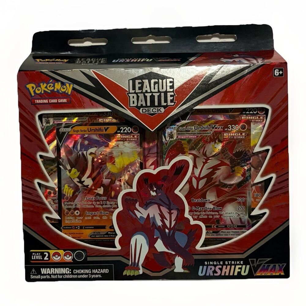 Pokemon TCG Single Strike Urshifu VMAX League Battle Deck Sealed New Box